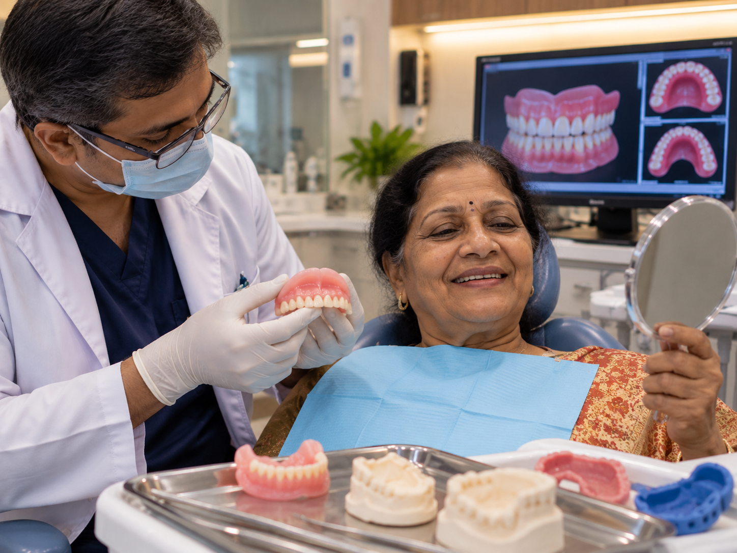 Prosthodontist Denture Check